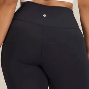 Plus Size Lululemon Wunder Under Black leggings (20w)